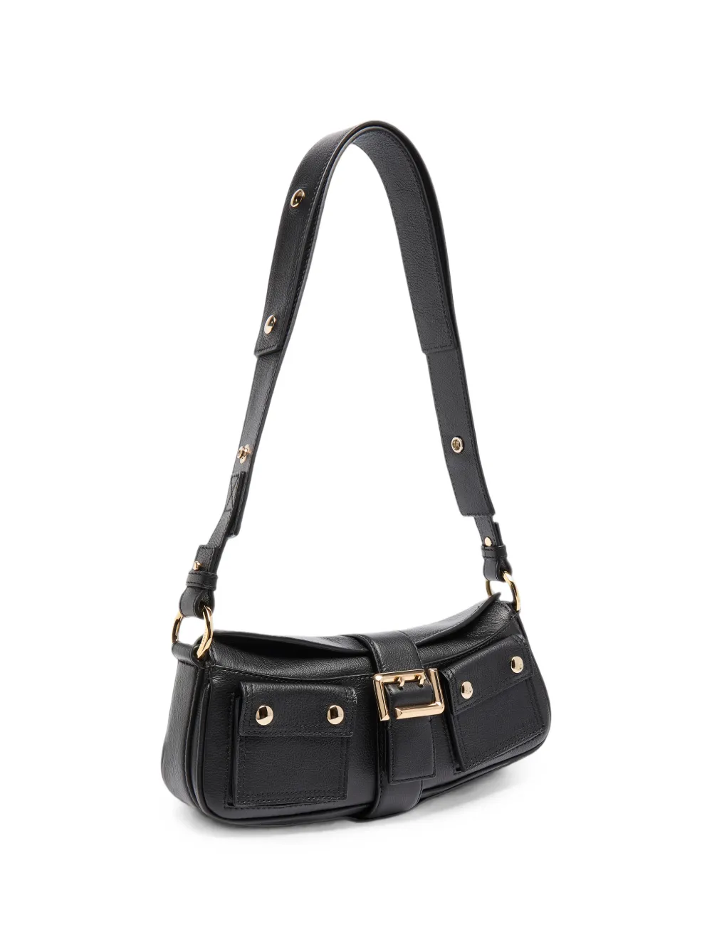 Lancel Double-L schoudertas met meerdere zakken Zwart