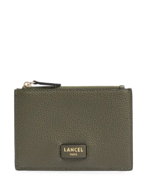 Lancel Ninon grained leather cardholder