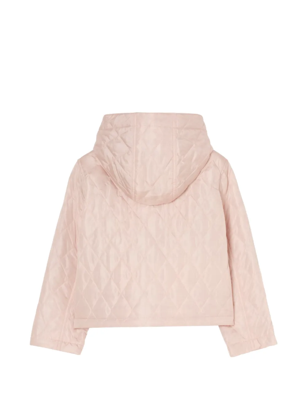 Burberry Kids Gewatteerde parka Roze