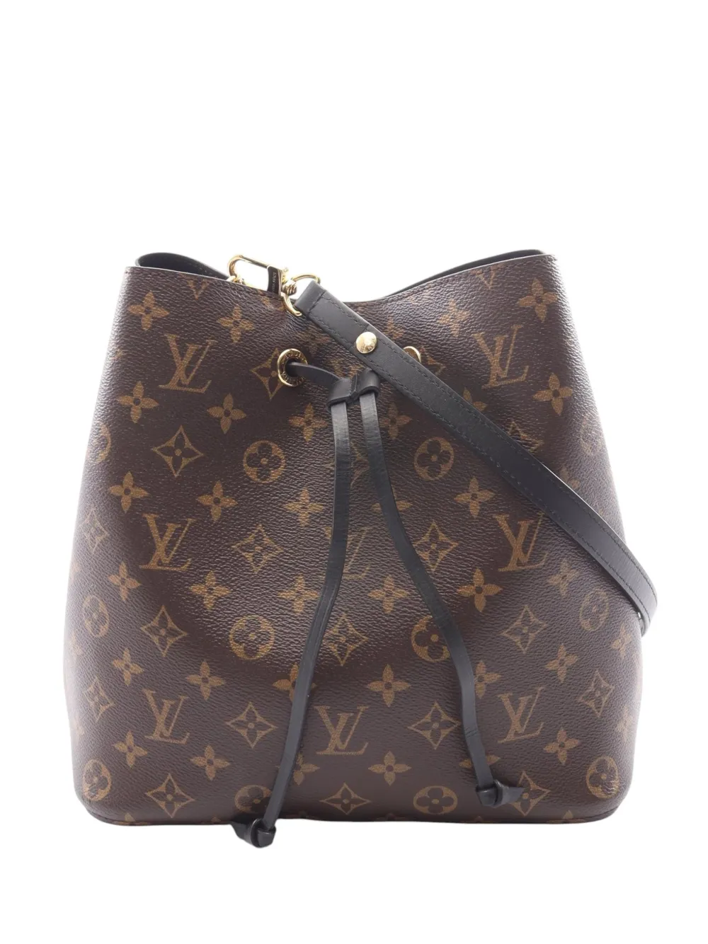 Louis Vuitton Pre-Owned 2019 Monogram Neonoe MM bucket bag - Marrone