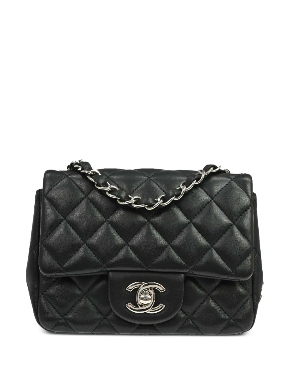 CHANEL Pre-Owned mini Classic Square Flap shoulder bag - Nero
