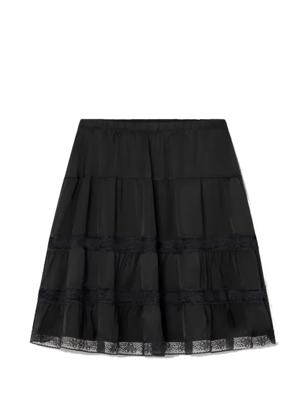 gimaguas スカート Gimaguas Cielo レーストリム スカート | ブラック | FARFETCH JP
