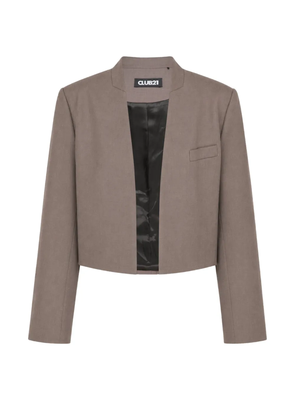 Club21 Collection Alba cropped wool-blend jacket
