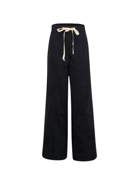 Lee Mathews poplin wide-leg palazzo pants