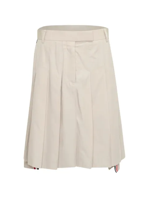 Thom Browne falda plisada de vestir