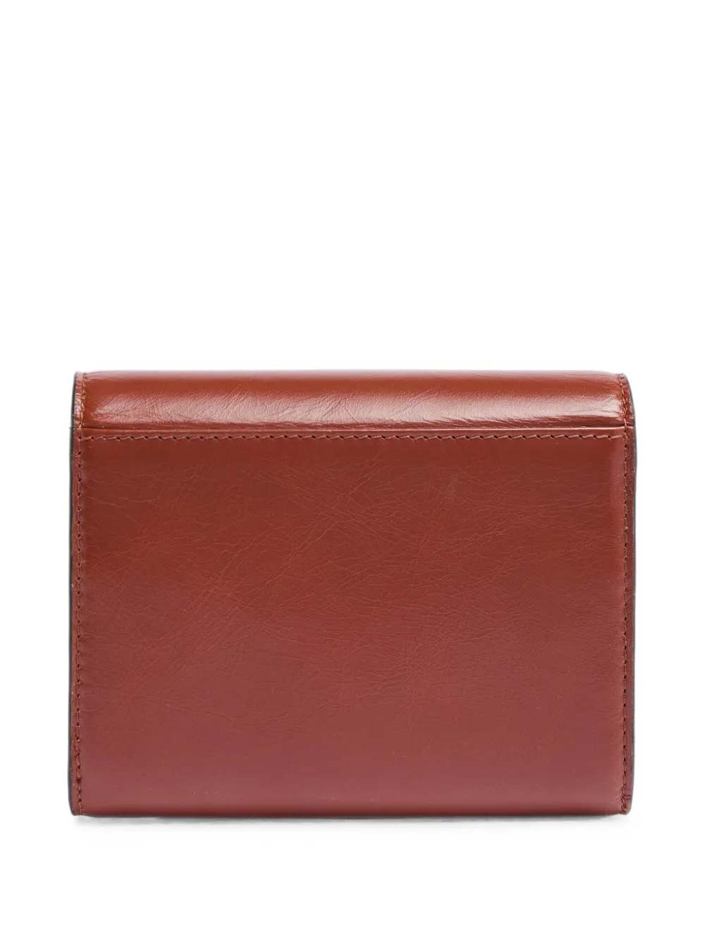 Lancel Studs leather wallet Rood