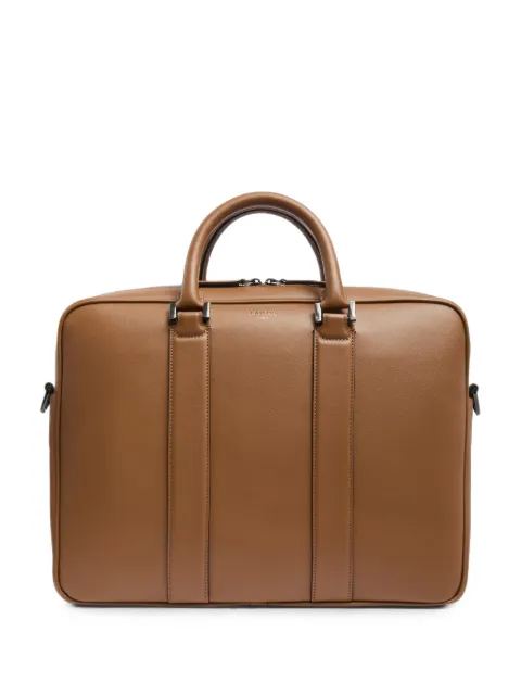 Lancel Edgard leather briefcase