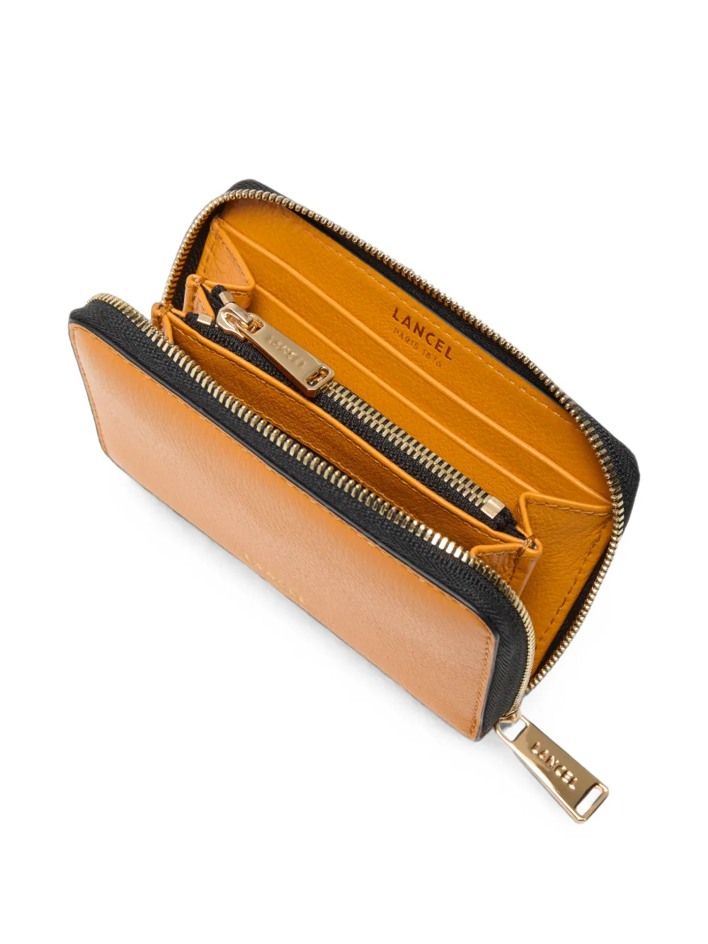 Lancel BCBG portemonnee met rits Oranje