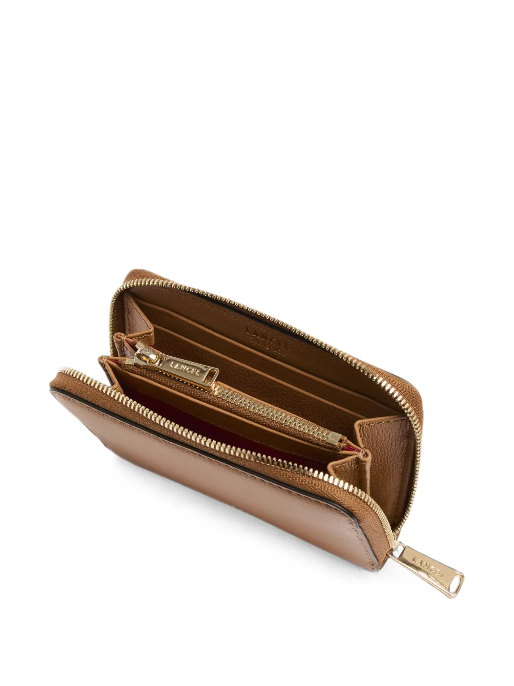 Lancel BCBG zip-around wallet Bruin