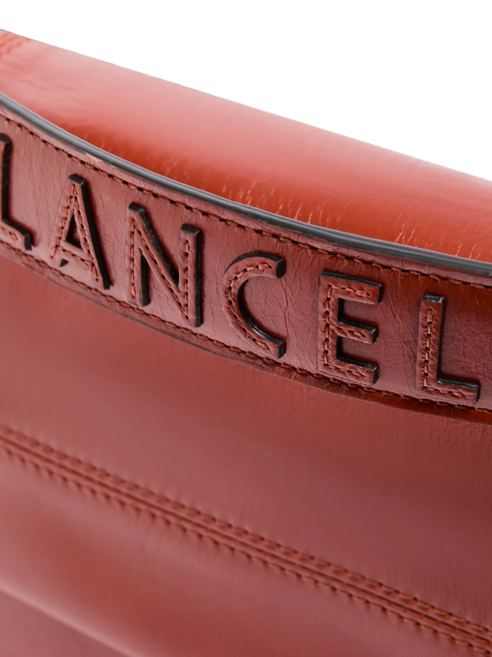 Lancel Ninon Soft schoudertas Rood