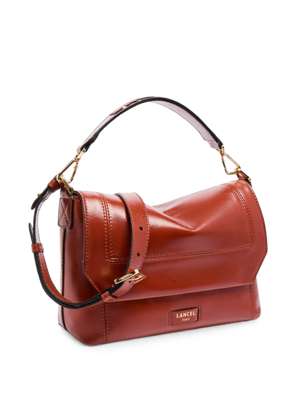 Lancel Ninon Soft schoudertas Rood