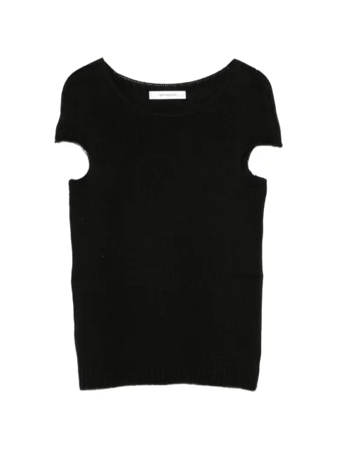 Gimaguas Sindi cut-out knitted top