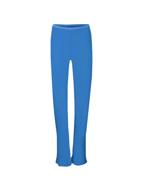 Peter Cohen bias wide-leg trousers