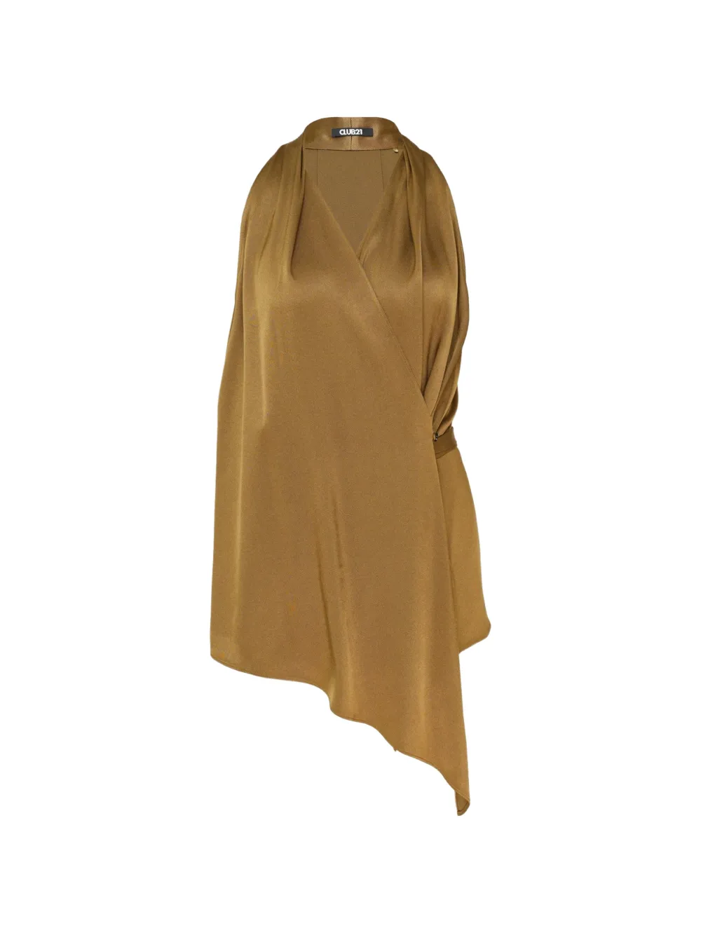 Club21 Collection Clemence asymmetric wrap top