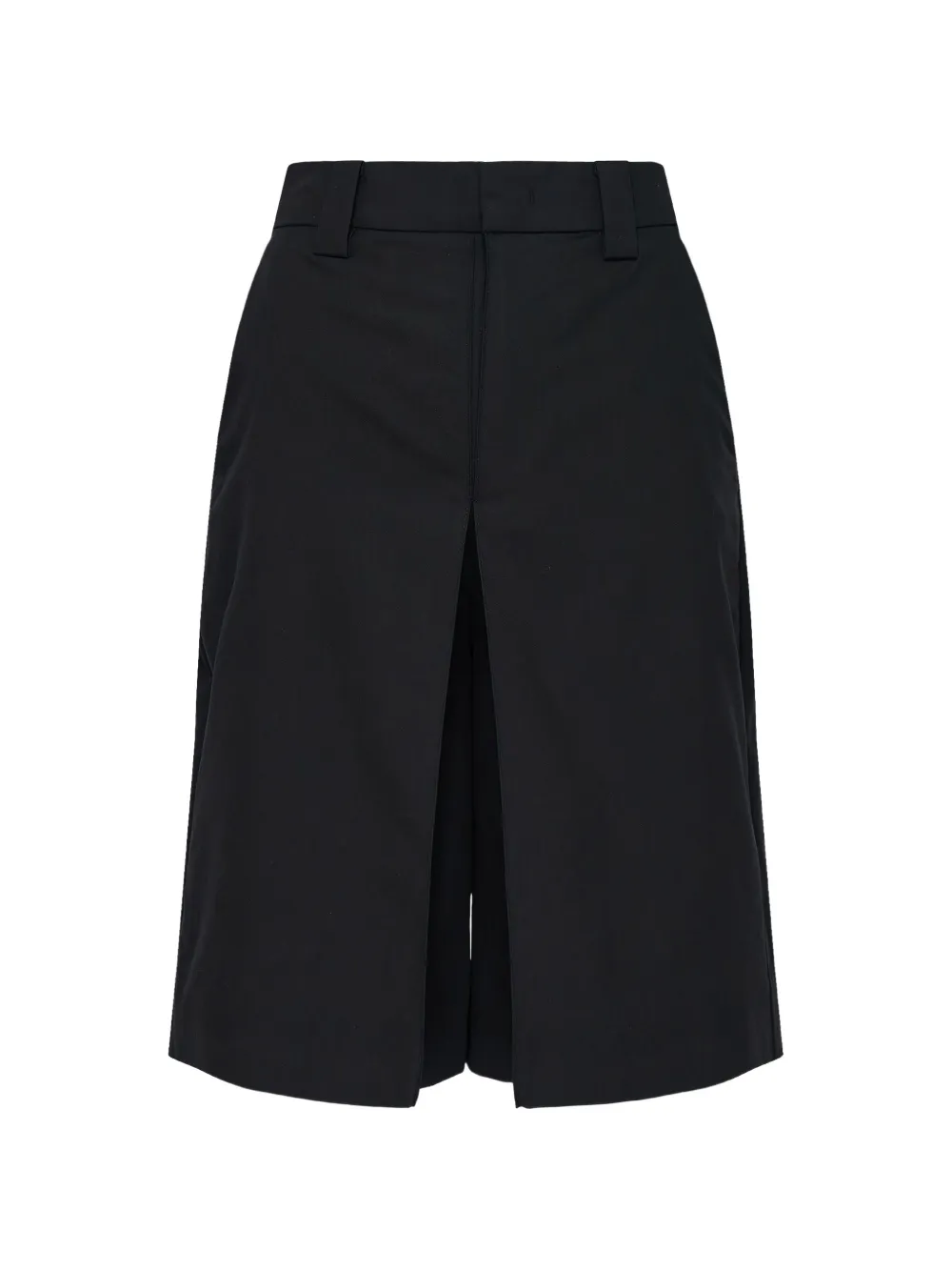 Club21 Collection pleated wide-leg cropped trousers