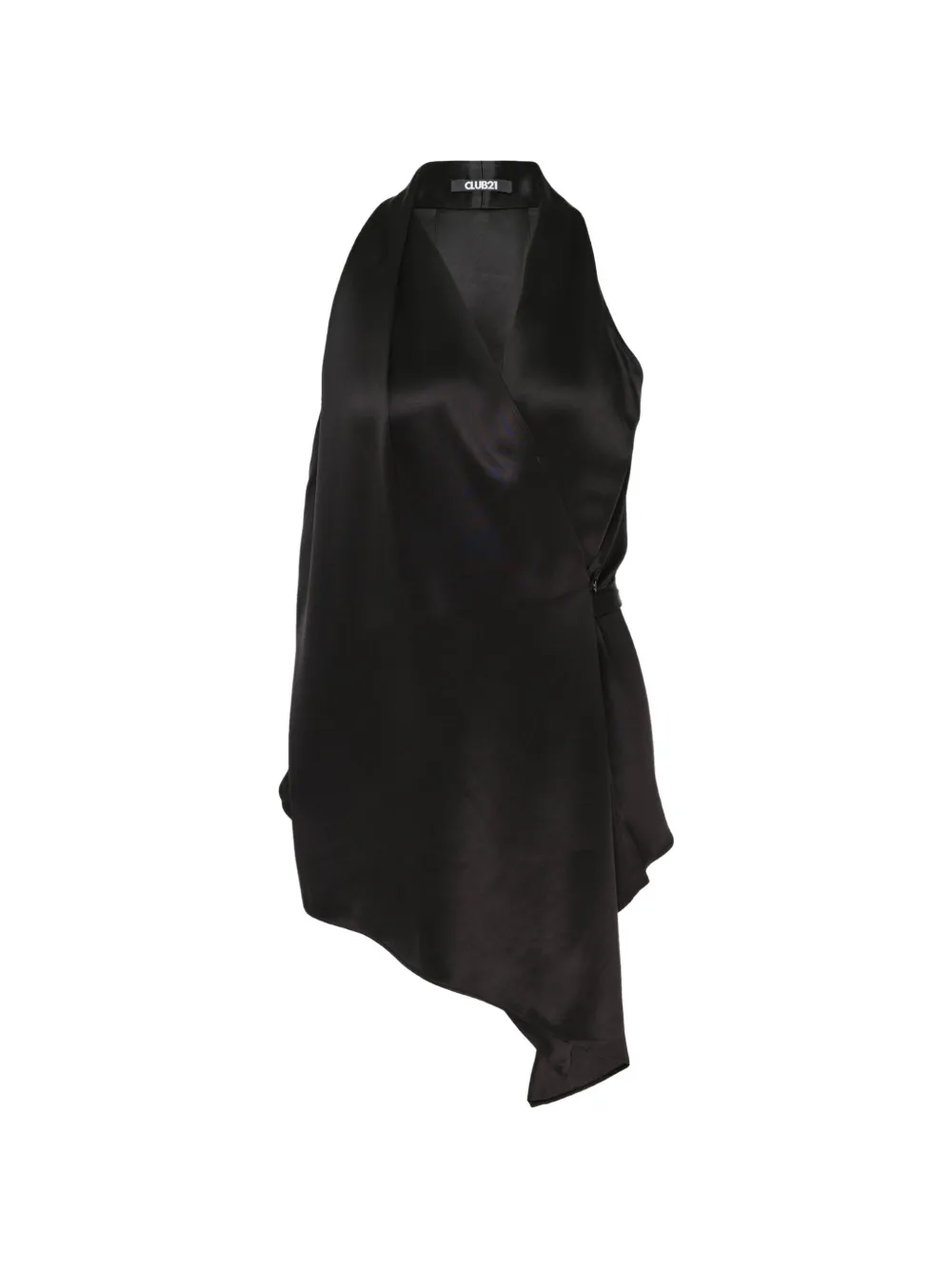 Club21 Collection Clemence asymmetric wrap top