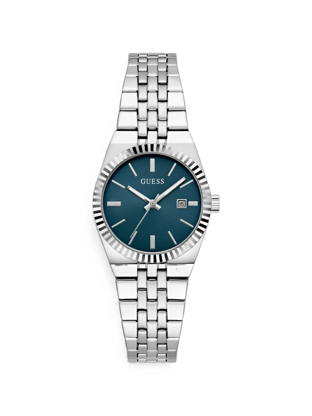 GUESS USA Armbanduhr mit Logo-Detail 32mm - Blau