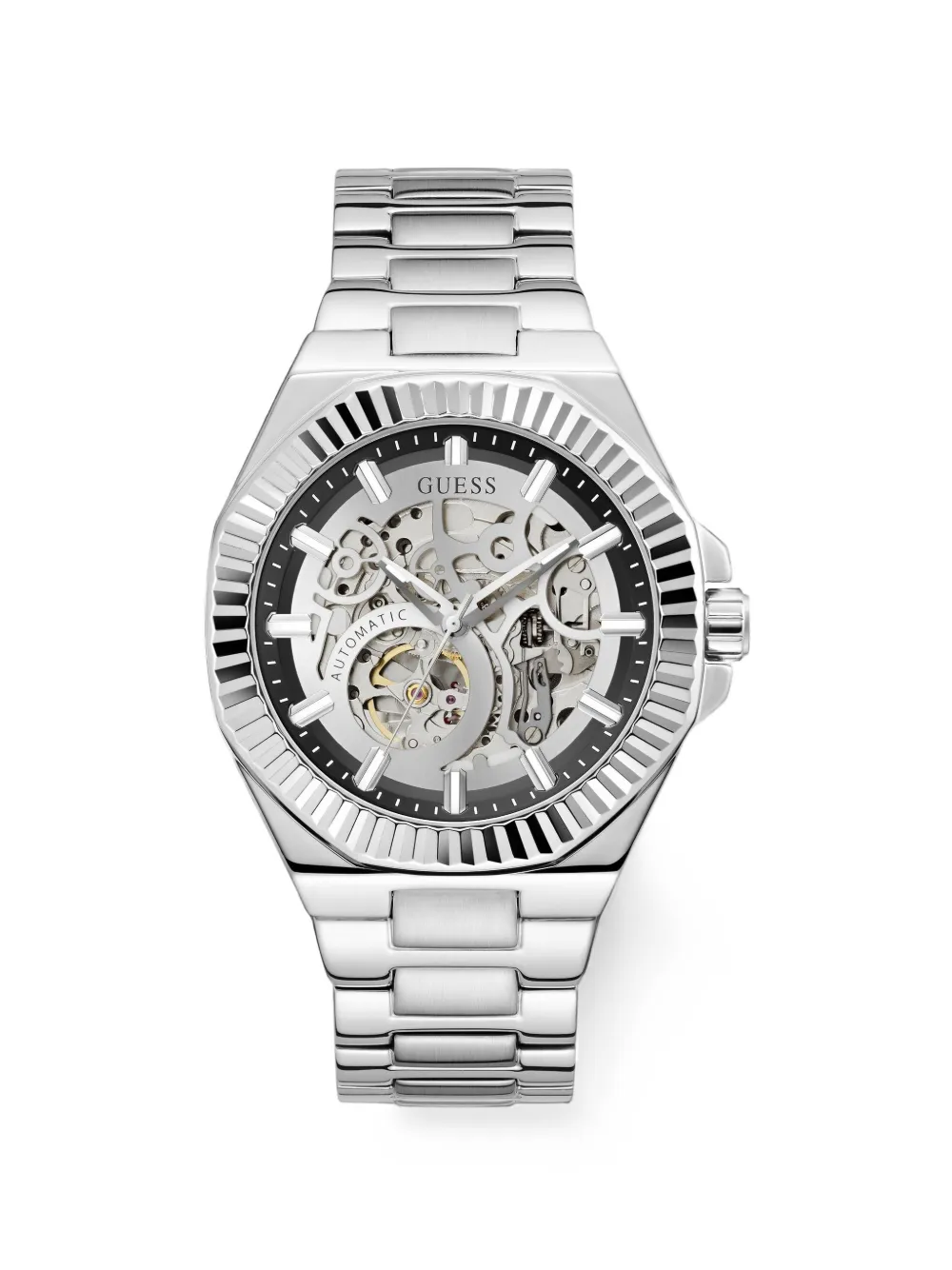 GUESS USA Equity 44mm - Argento