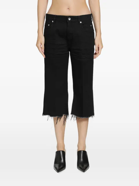 Rick Owens Bolan frayed-hem jeans
