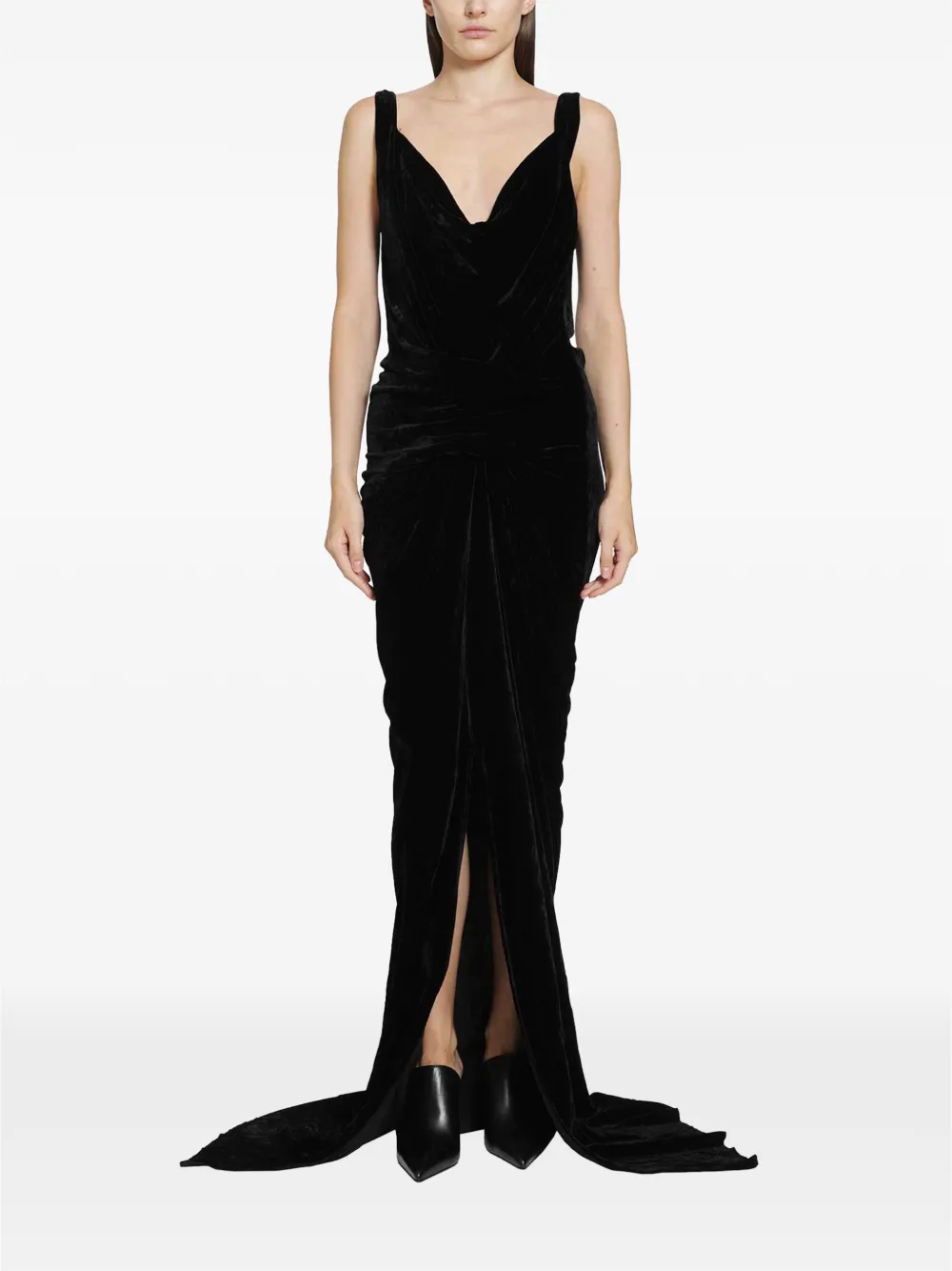Rick Owens Strutter maxi dress - Nero