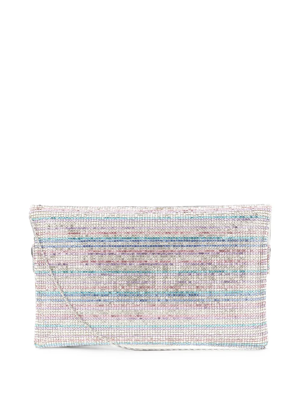 TWENTY FOURHAITCH Petra clutch verfraaid met stras Roze