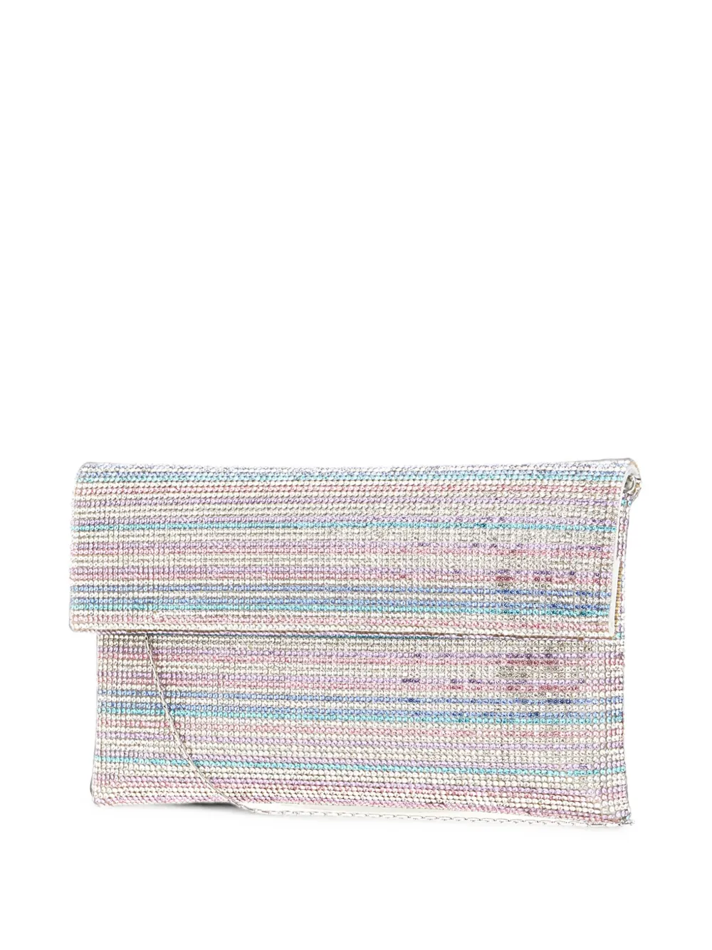 TWENTY FOURHAITCH Petra clutch verfraaid met stras Roze