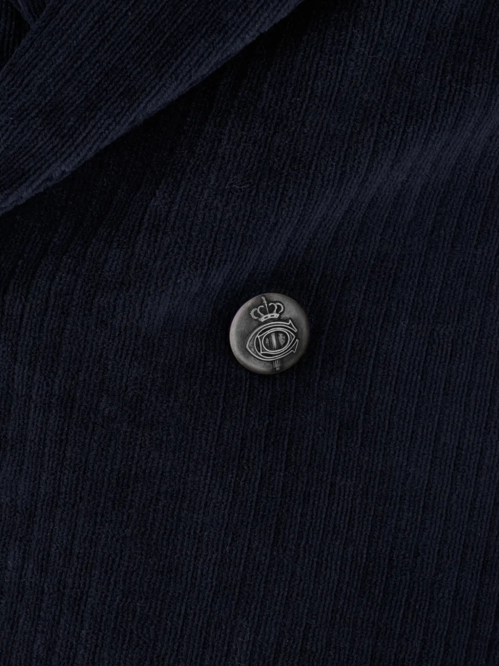 Circolo 1901 Ribfluwelen jack Blauw