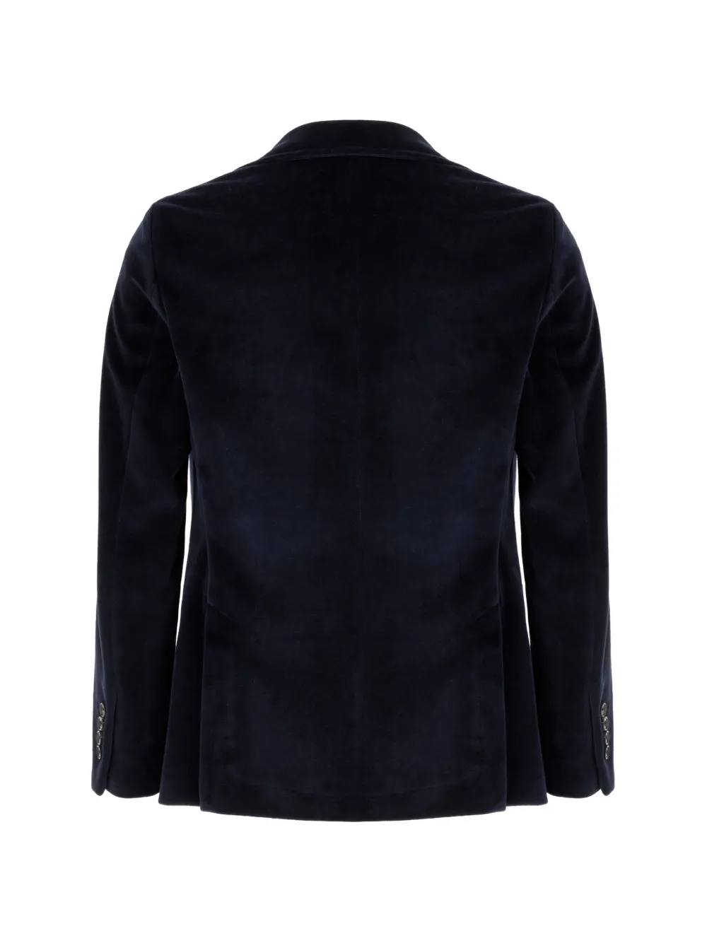 Circolo 1901 Fluwelen blazer met enkele rij knopen Blauw