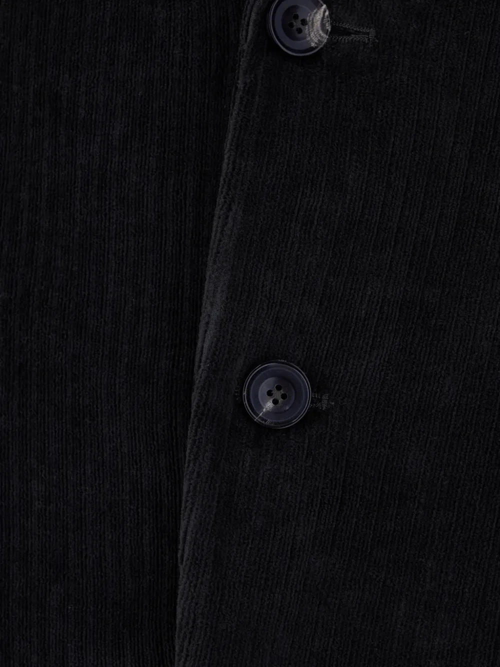 Circolo 1901 Ribfluwelen blazer met enkele rij knopen Blauw