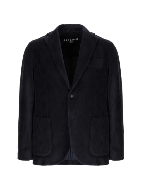 Circolo 1901 corduroy single-breasted blazer