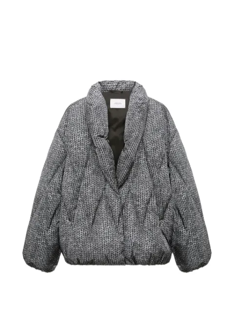 Dorothee Schumacher knit-print padded jacket