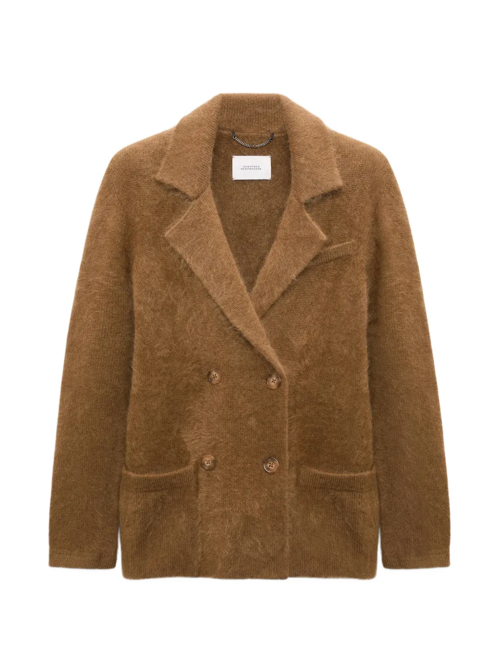 Dorothee Schumacher double-breasted fluffy blazer