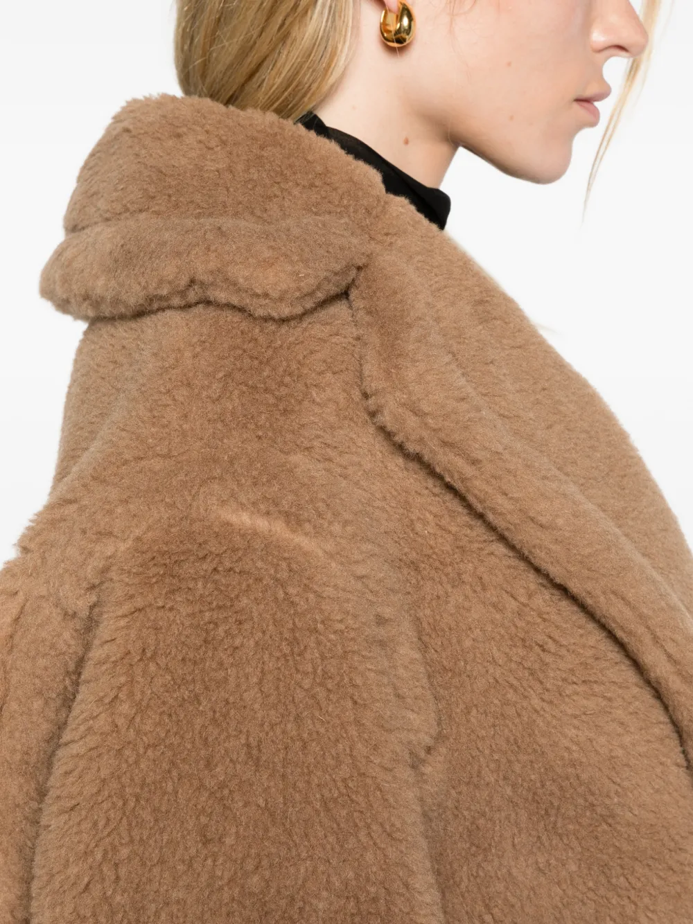 Max Mara short Teddy Bear Icon coat camel Bruin