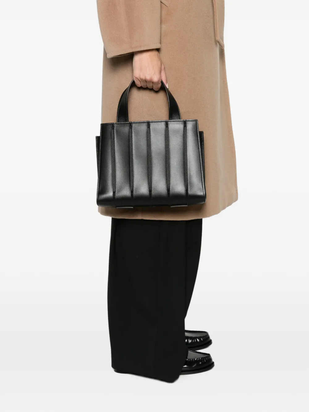 Max Mara Whitney bag 5 medium black Zwart
