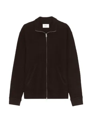 NN07 Gustav Collared zip-fastening Cardigan | Black | FARFETCH