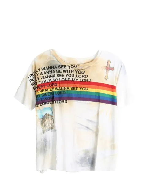 SAITOS playera con estampado gráfico