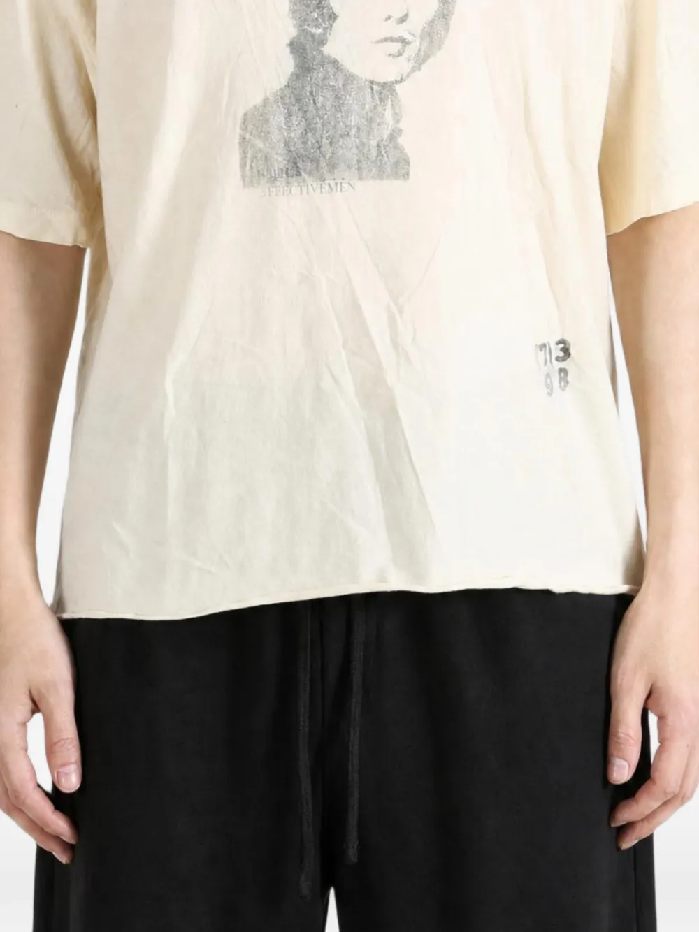 SAITOS Harrison Ghost distressed T-shirt