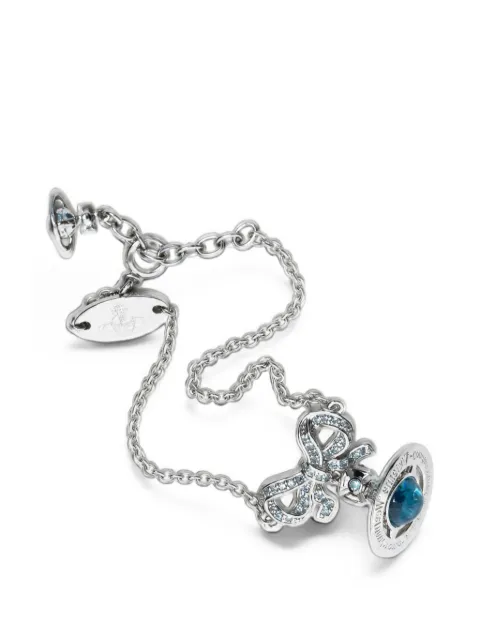 Vivienne Westwood Orb bow-detail bracelet