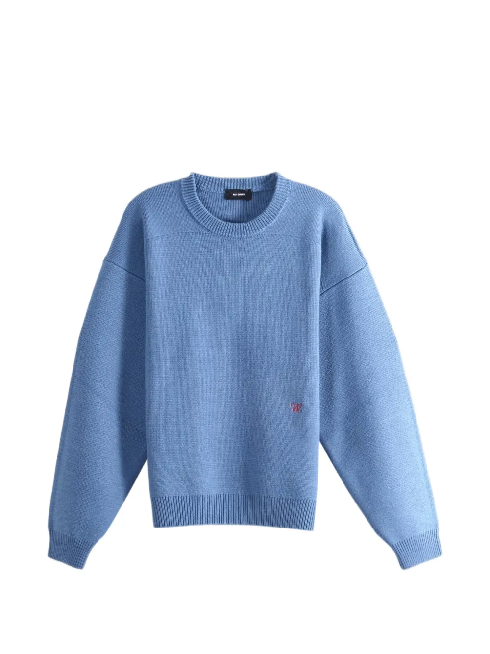 Willy Chavarria logo-embroidered crew-neck sweater