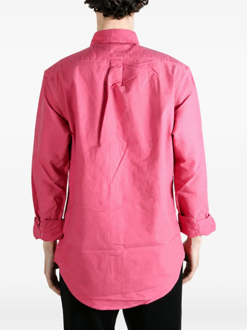 Polo Ralph Lauren Overhemd met geborduurd logo Roze