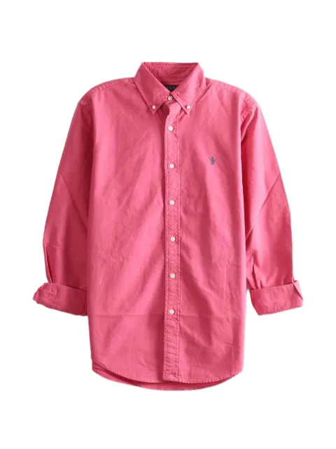 Polo Ralph Lauren embroidered-logo button-down shirt