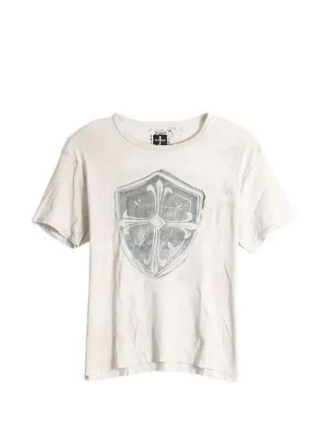 SAITOS Faded Crusade distressed T-shirt
