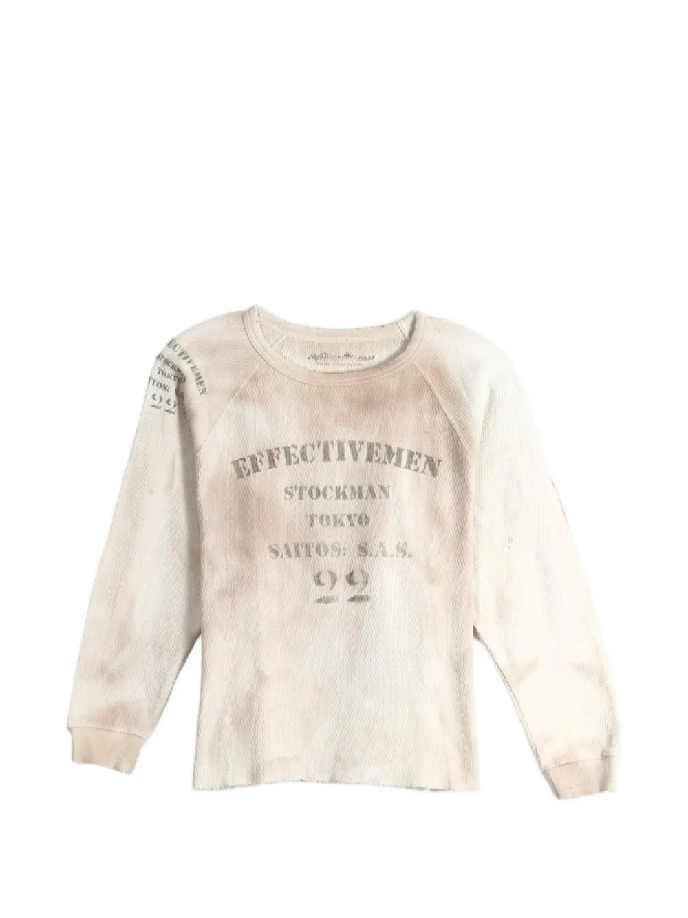 Saitos Stockman Tokyo Long-sleeve T-shirt In Neutral