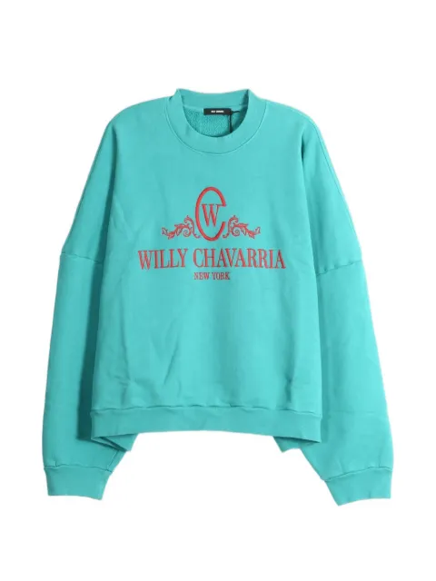 Willy Chavarria Chavantino Hooligan dropped-shoulder sweatshirt