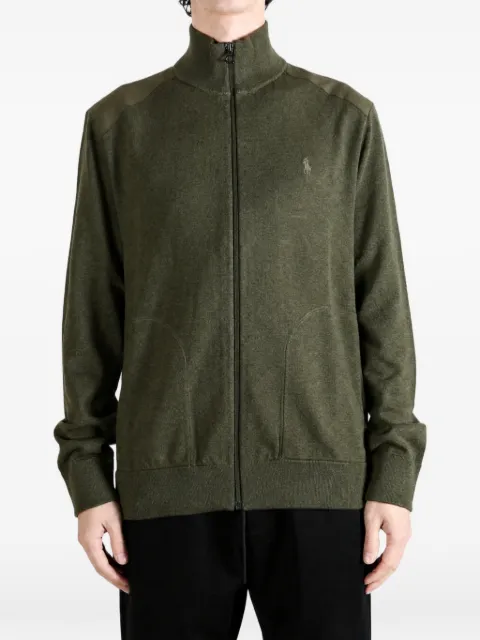 Polo Ralph Lauren hybrid mockneck cardigan