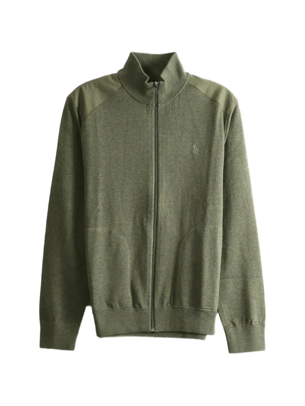 Polo Ralph Lauren hybrid mockneck cardigan - Verde