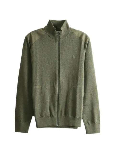 Polo Ralph Lauren hybrid mockneck cardigan