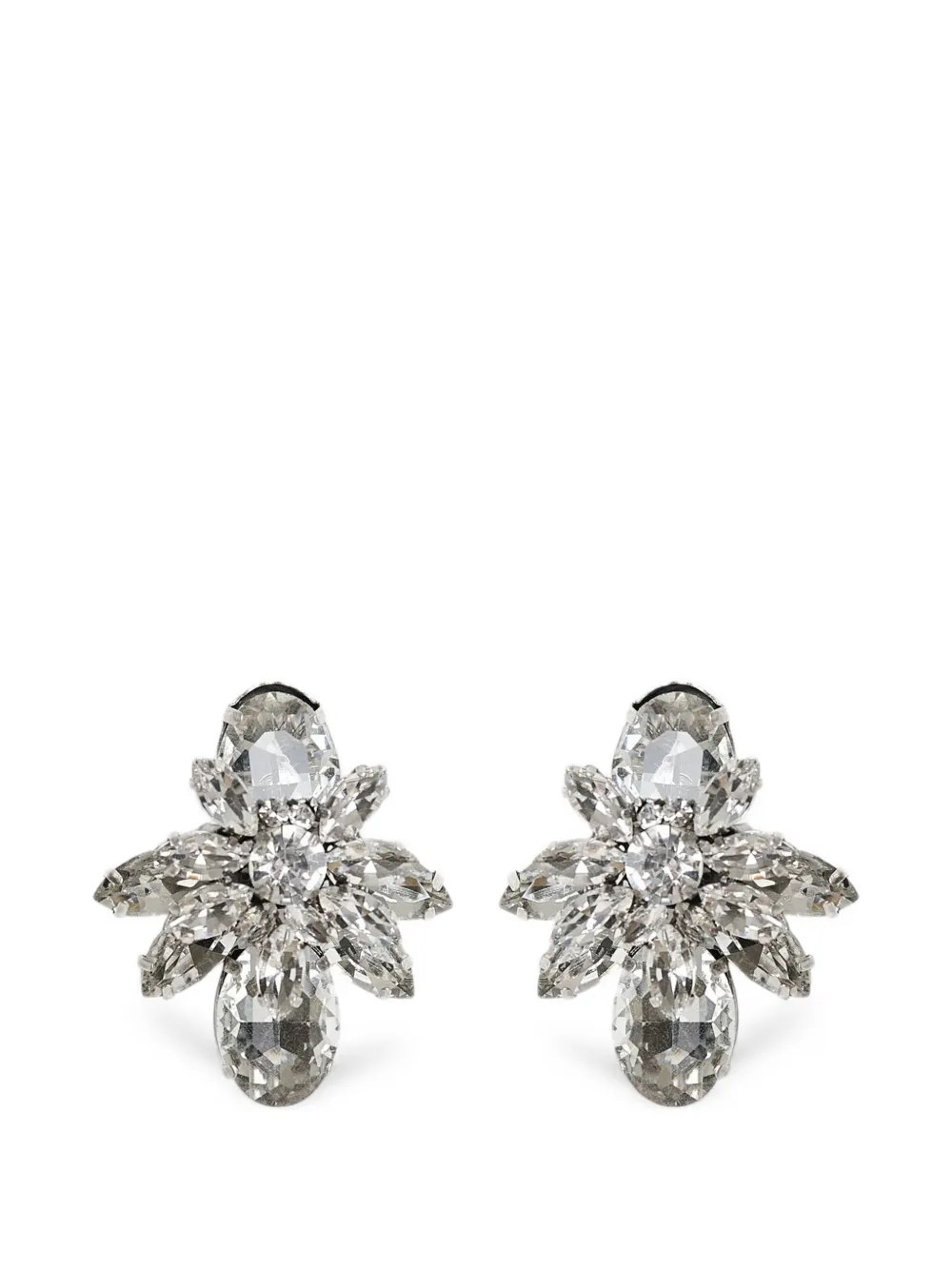 Essentiel Antwerp crystal-embellished earrings - Silber