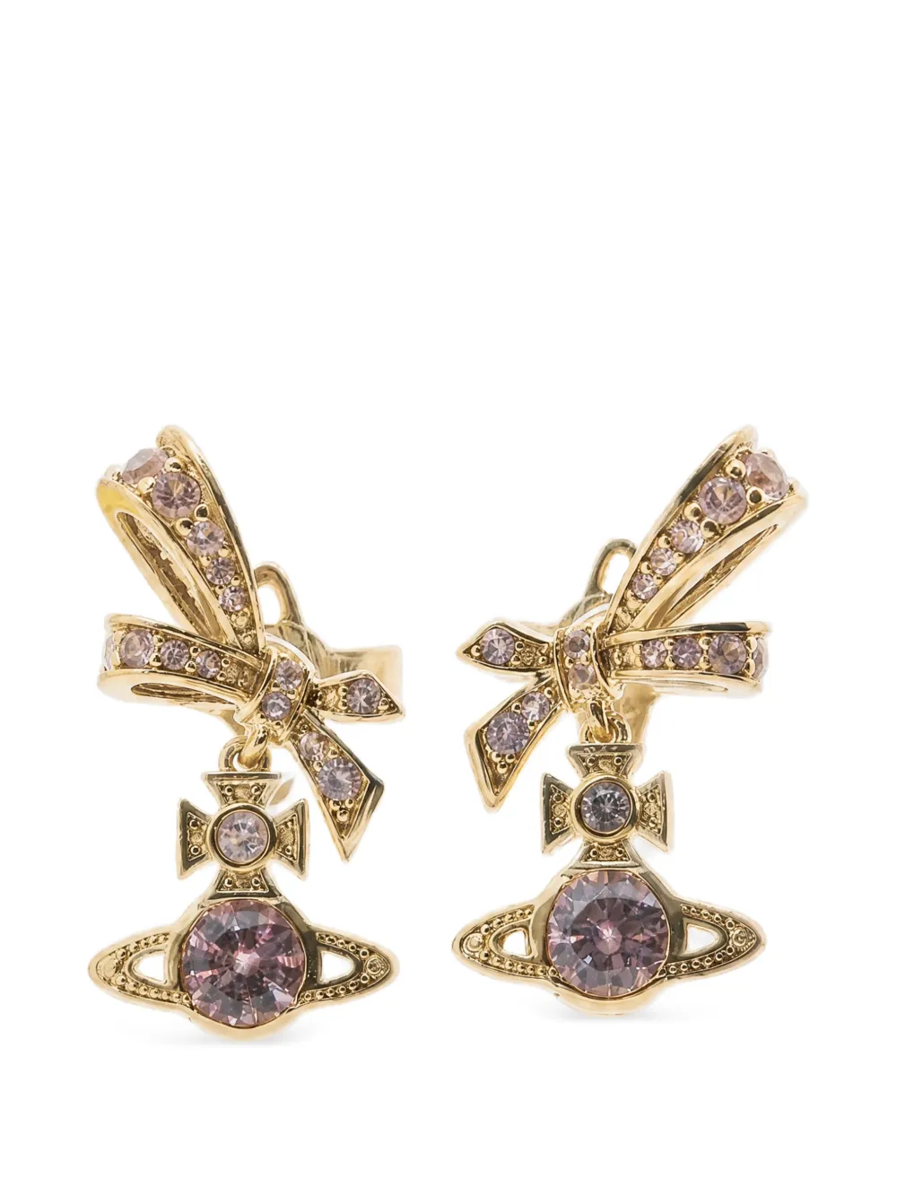 Vivienne Westwood Angelique crystal-embellished earrings