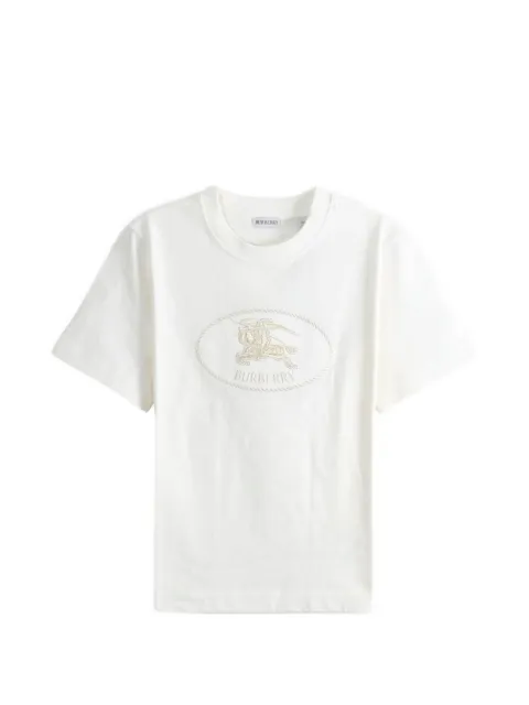 Burberry Knight-stamp cotton T-shirt